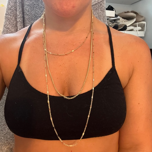 Rue21 3 Tier Gold Necklace - Picture 5 of 5